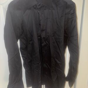 Men's Black Dress Shirt